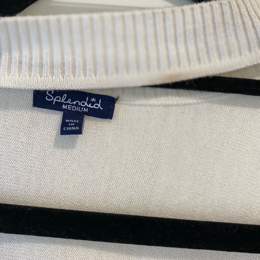Women’s Splendid White long Sleeved Top, Sized Medium - Picture 7 of 7